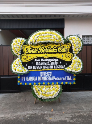 Papan Bunga Duka di Cisewu