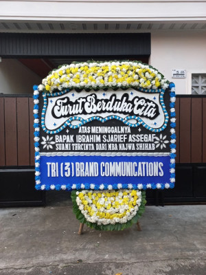 Papan Bunga Duka di Cisewu